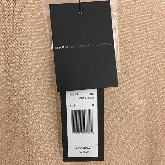 NWT Marc by Marc Jacobs Sheer Metallic Sweater - Picture 3 of 6
